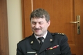 Der Bezirksfeuerwehrkommandant aus Lezajsk bryg. dr inż. Bogdan Kołcz.