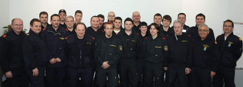 Freiwillige Feuerwehr Krems/Donau - Modul Truppmann erfolgreich bestanden