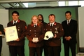Platz 4 fr die Freiwillige Feuerwehr Korneuburg (N): Bernhard Brunnhuber, Nicole Meindl, BM Franz Hofmann (v.l.)

