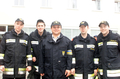 Kremser Feuerwehrmnner mit Bewerbsleiter Schuster<br>
Fotos: Wrzelberger